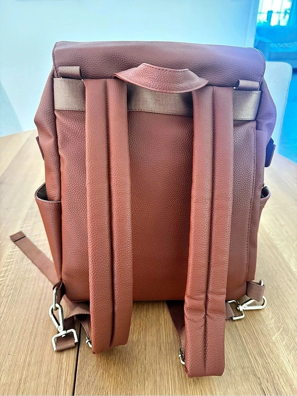 CleverMade Lily Diaper Backpack Brown Like New